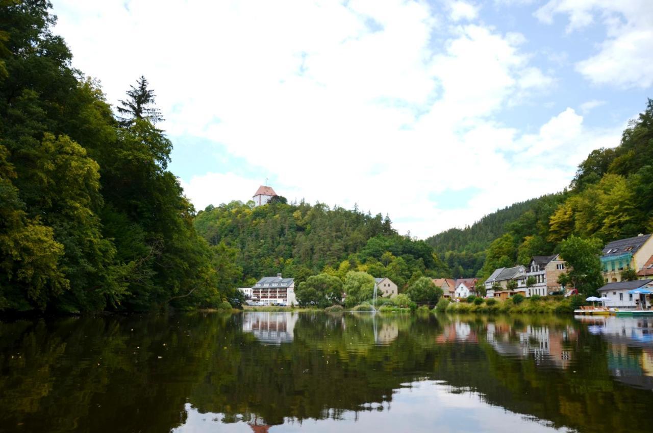 Hotel Am Schlossberg Ziegenrück Eksteriør billede