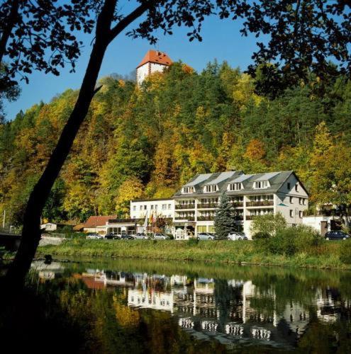 Hotel Am Schlossberg Ziegenrück Eksteriør billede